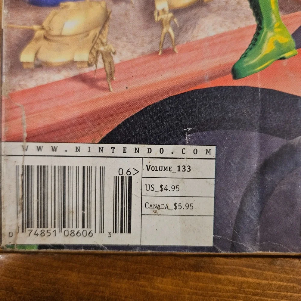 VTG Nintendo Power Vol. 133 June Army Men Air Combat E3 N64 Magazine